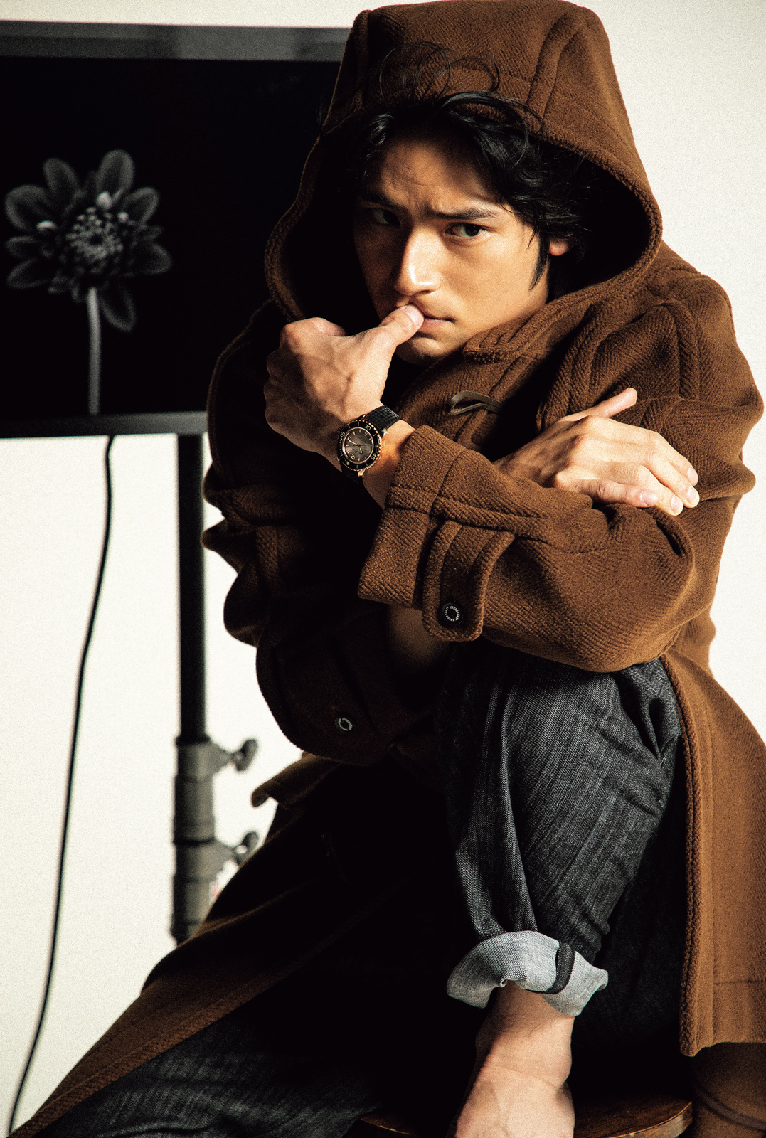 ブランパン「フィフティ ファゾムス」を身につける水上恒司氏