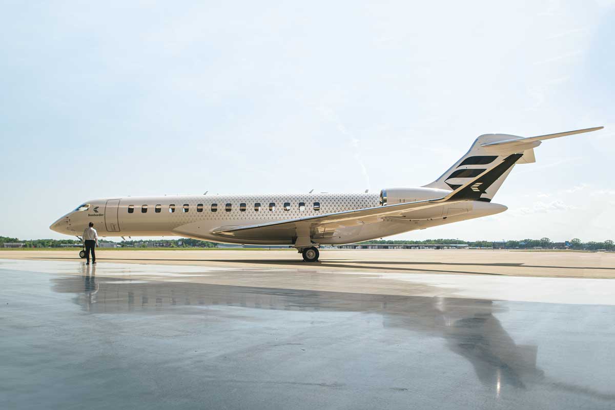 まるで“空飛ぶラグジュアリーホテル”。ボンバルディア、世界最速のプライベートジェットとは