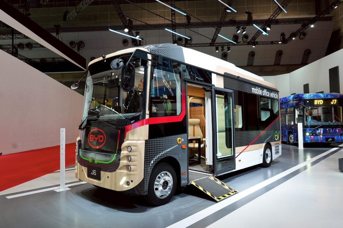 BYDのリビングカー