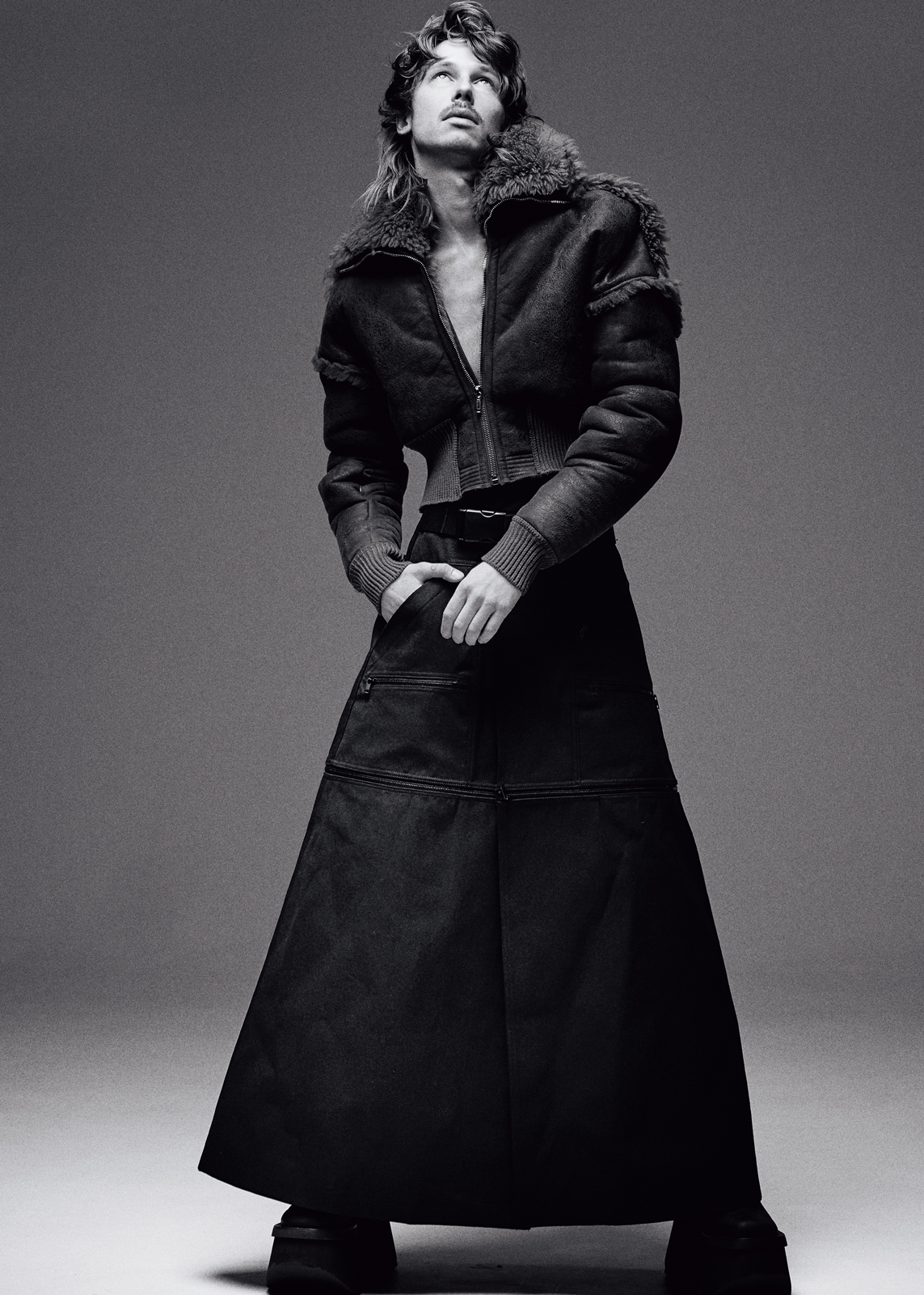 リック・オウエンスのコーディネート