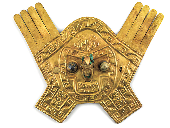 〈羽飾りが付いた頭飾り〉