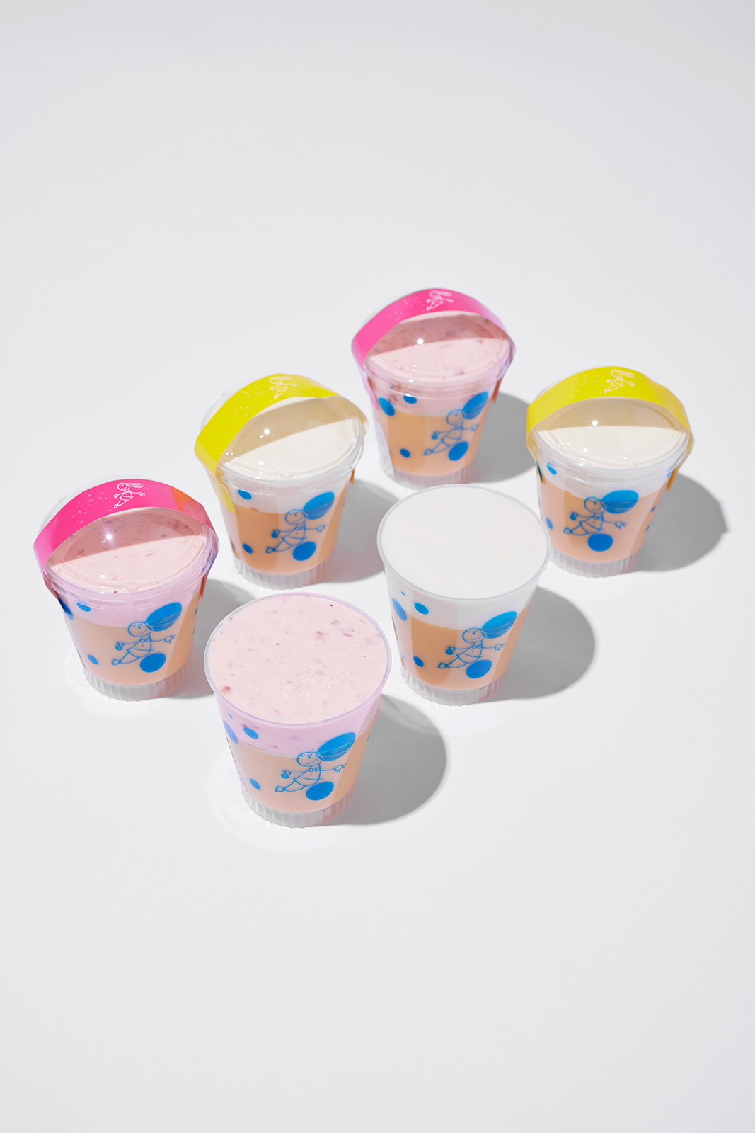 生クリームプリン&季節のプリン/crèam fraise génoise