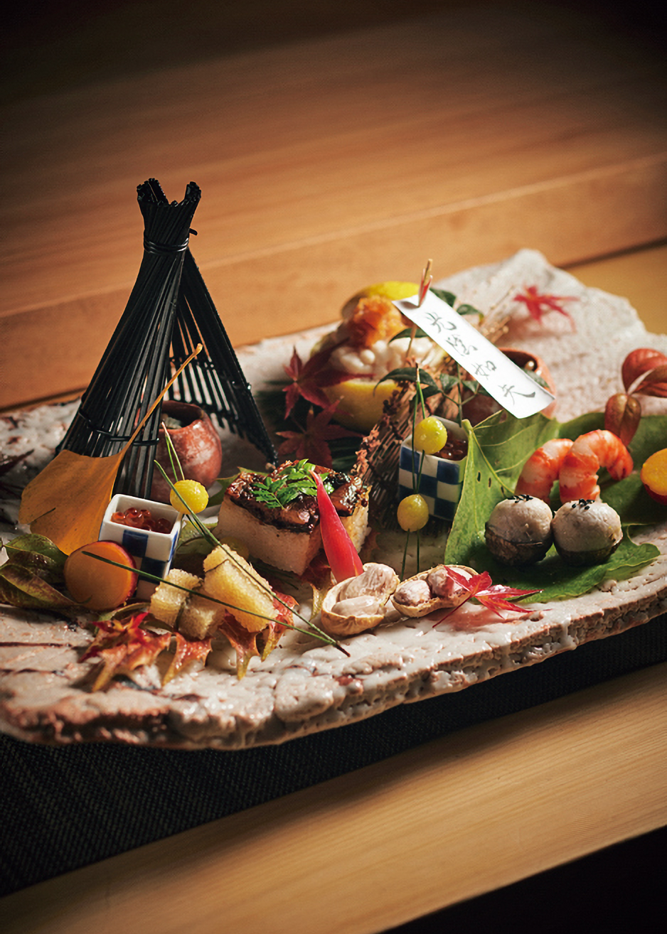 「銀座 虎あら」の八寸