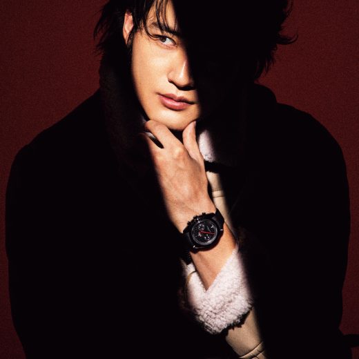 オメガを身につけた水上恒司氏