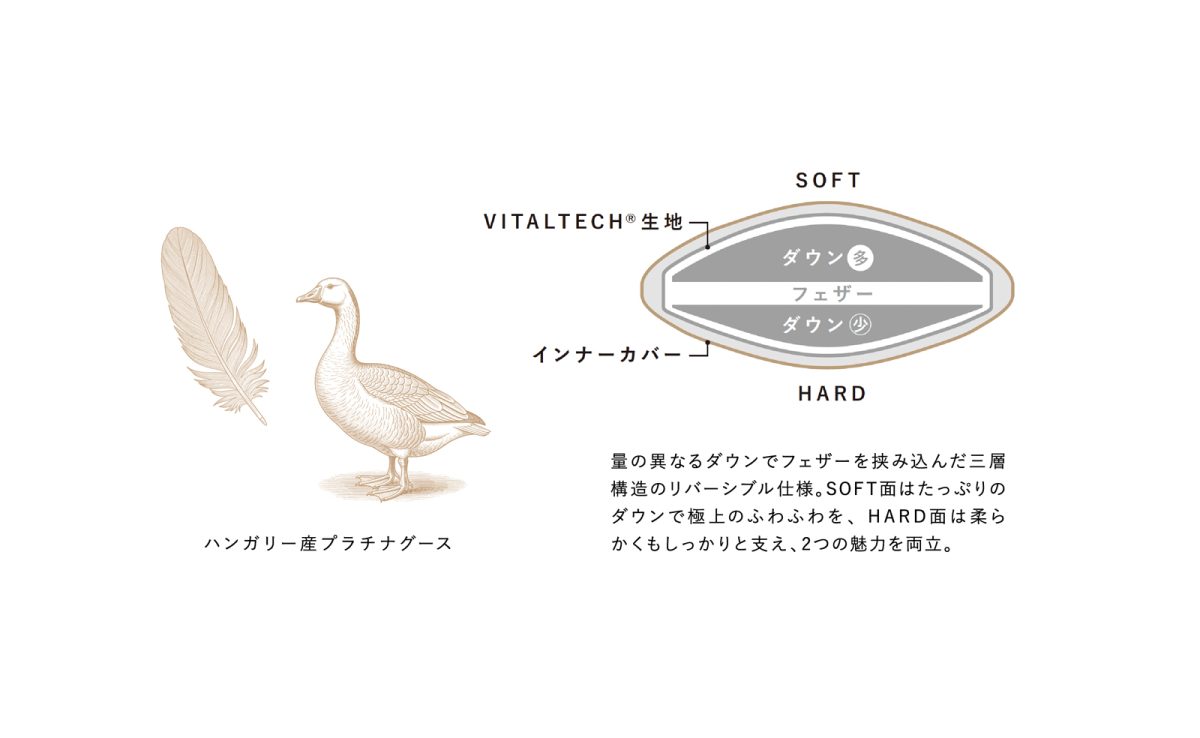 「ReFa VITALWEAR(リファ バイタルウェア)」のVITALPILLOW