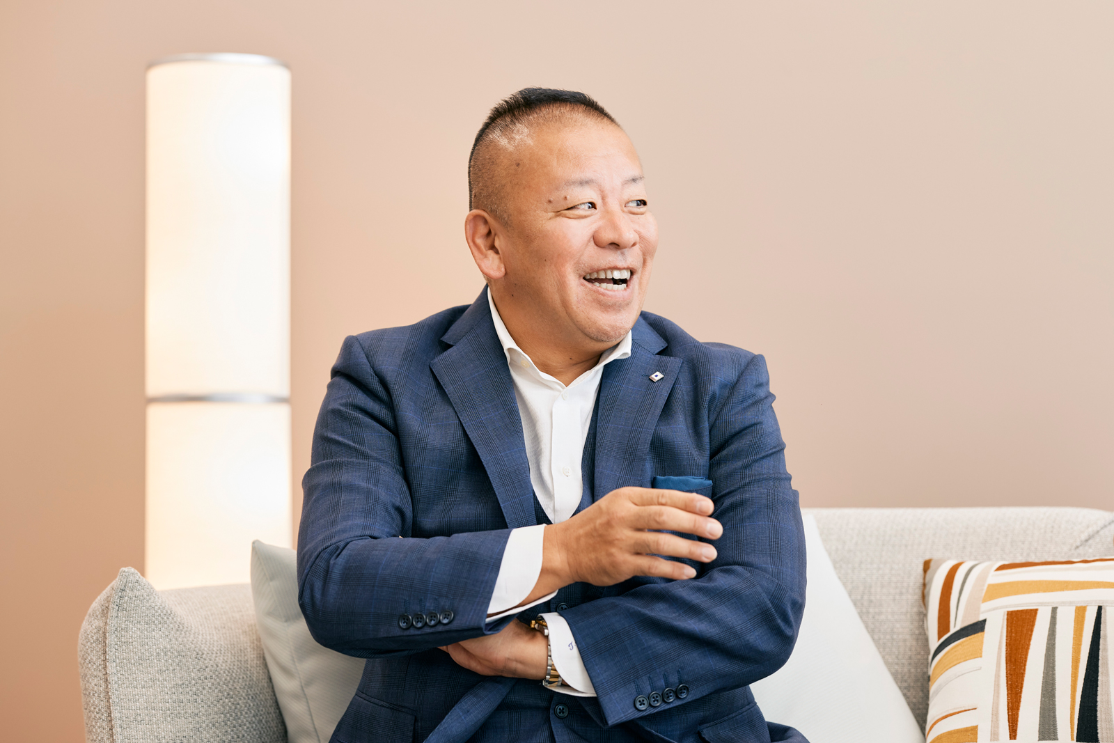 ガモウ執行役員副社長の中根敬氏