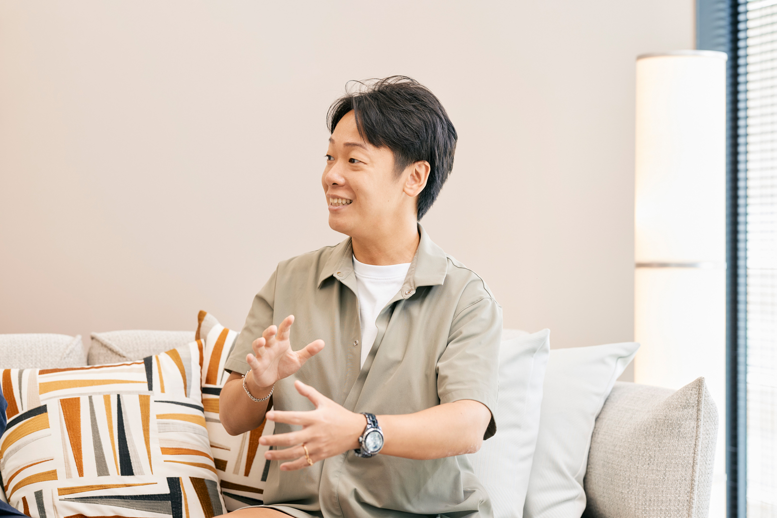 KINUJO HD代表取締役社長の上條亮太氏