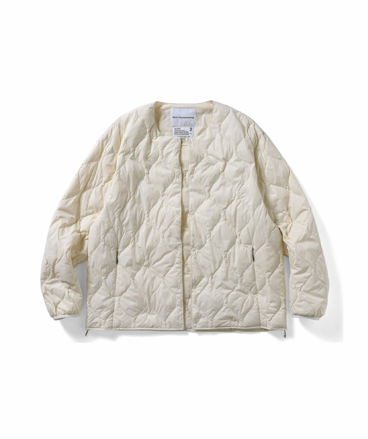 TAION （タイオン）とWhite Mountaineering（ホワイトマウンテニアリング）がコラボレーションしたライトダウンジャケット。