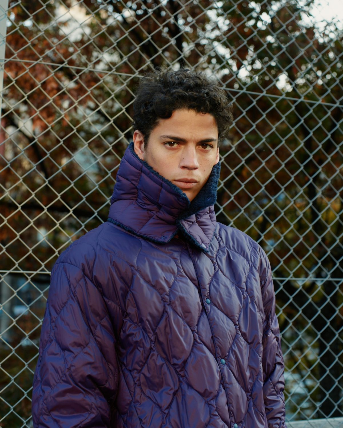 TAION （タイオン）とWhite Mountaineering（ホワイトマウンテニアリング）がコラボレーションしたライトダウンジャケット。