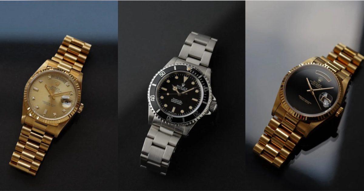 ティファニーWネーム…ツウを唸らせる超希少なヴィンテージロレックス5