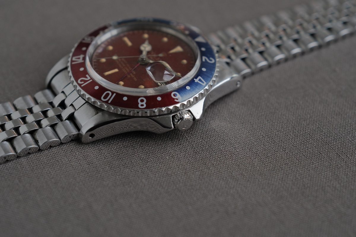 ロレックス「GMTマスター Ref.1675PCG」