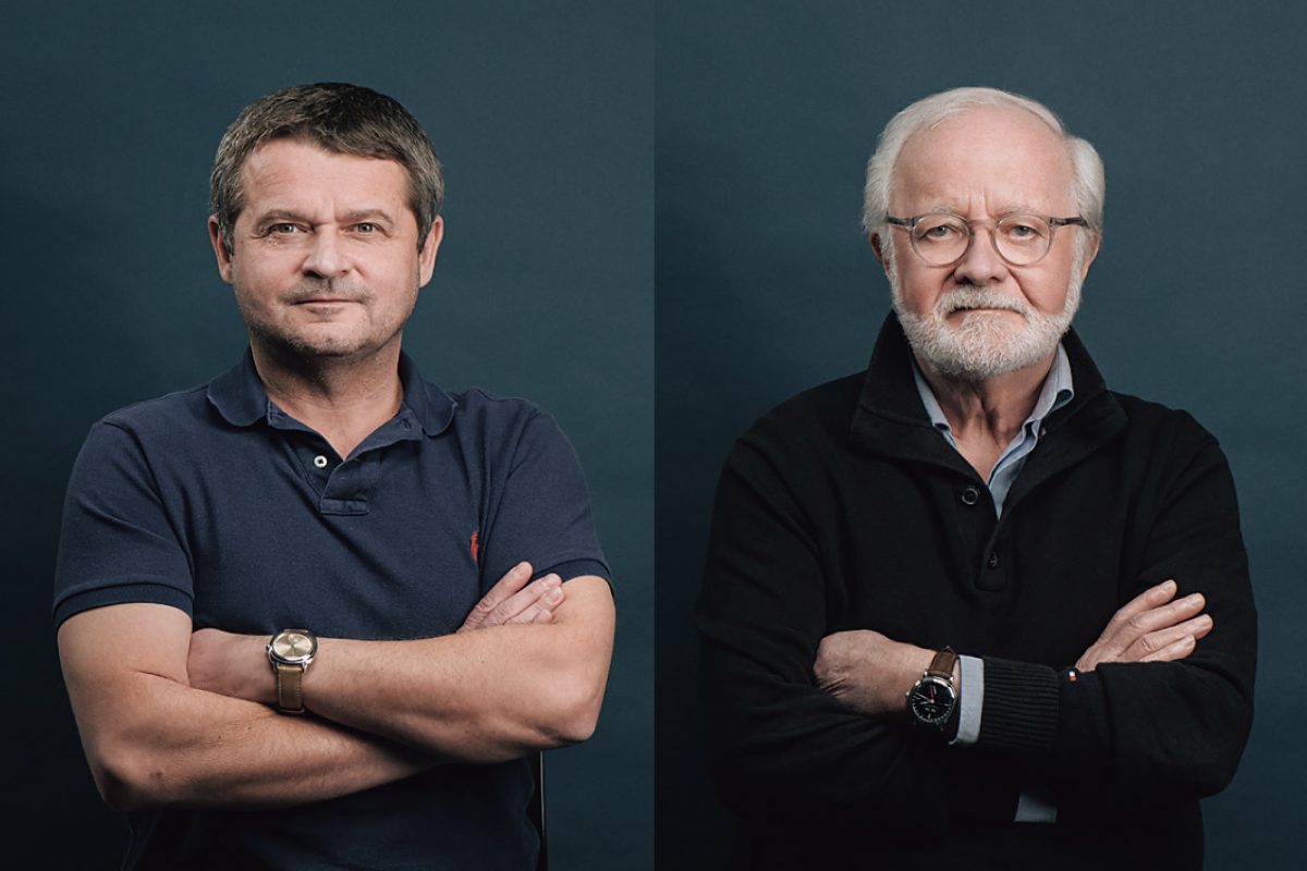 ローラン・フェリエ氏（右）とクリスチャン・フェリエ氏（左）