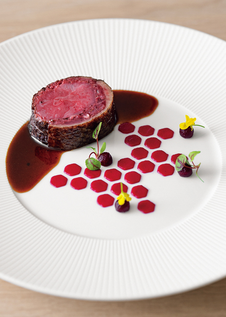 「アマラントス」の銀の鴨のロースト