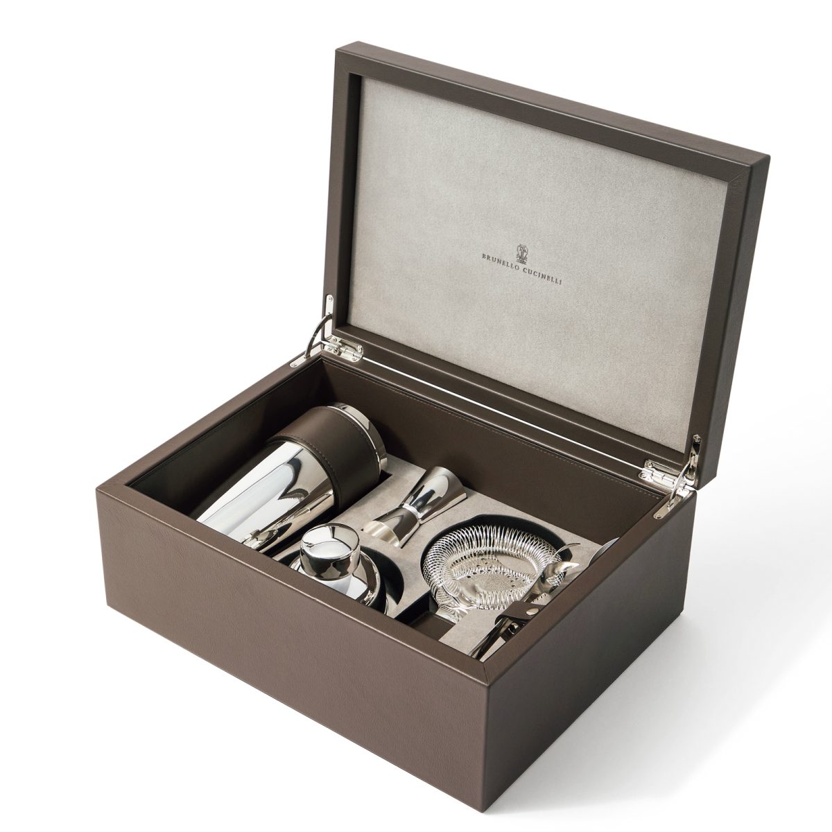 ブルネロ クチネリ｜シルバーコーティングステンレスカクテルセット