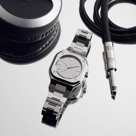 ベル＆ロス「BR-05 グレー ミラー スティール」