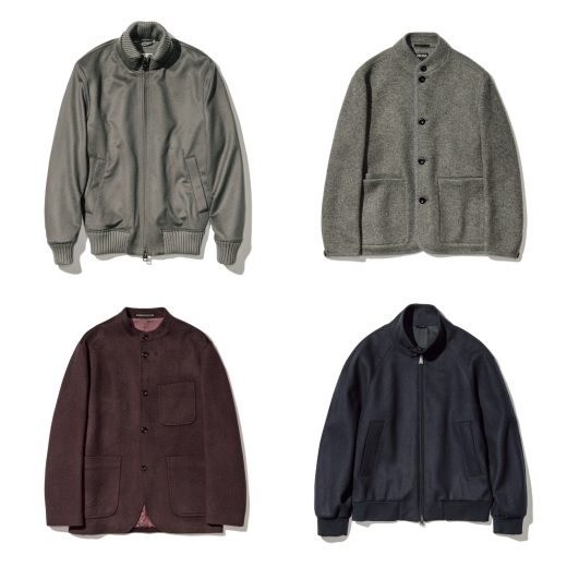 カシミヤブルゾン4選