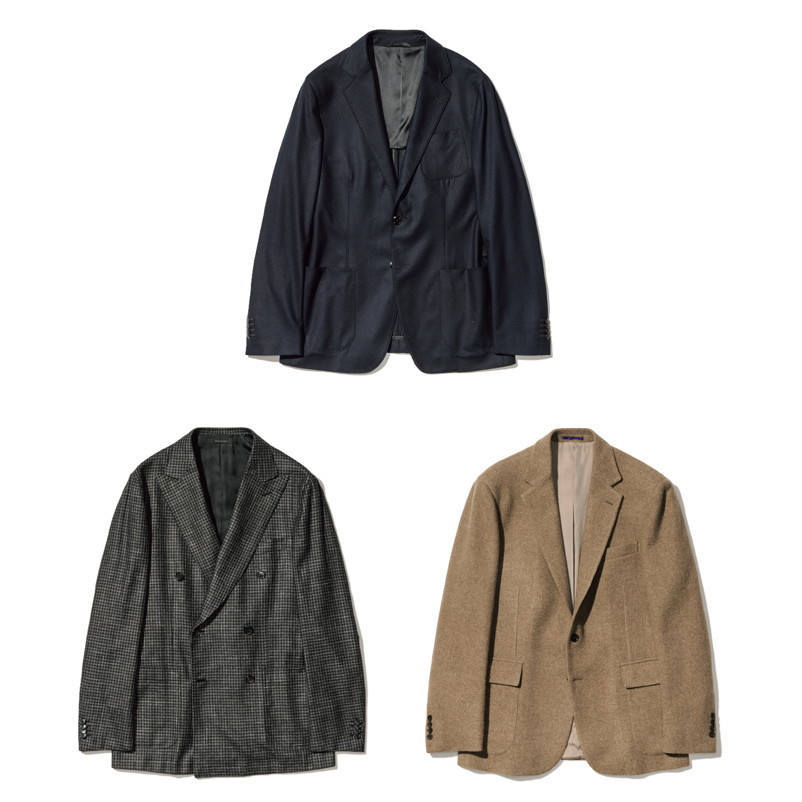 美品★GIORGIO ARMANI★カシミヤ★ダブルフェイス★ジャケット ジョルジオ アルマーニ、ラルフ ローレン、ブリオーニ。至極のカシミヤ