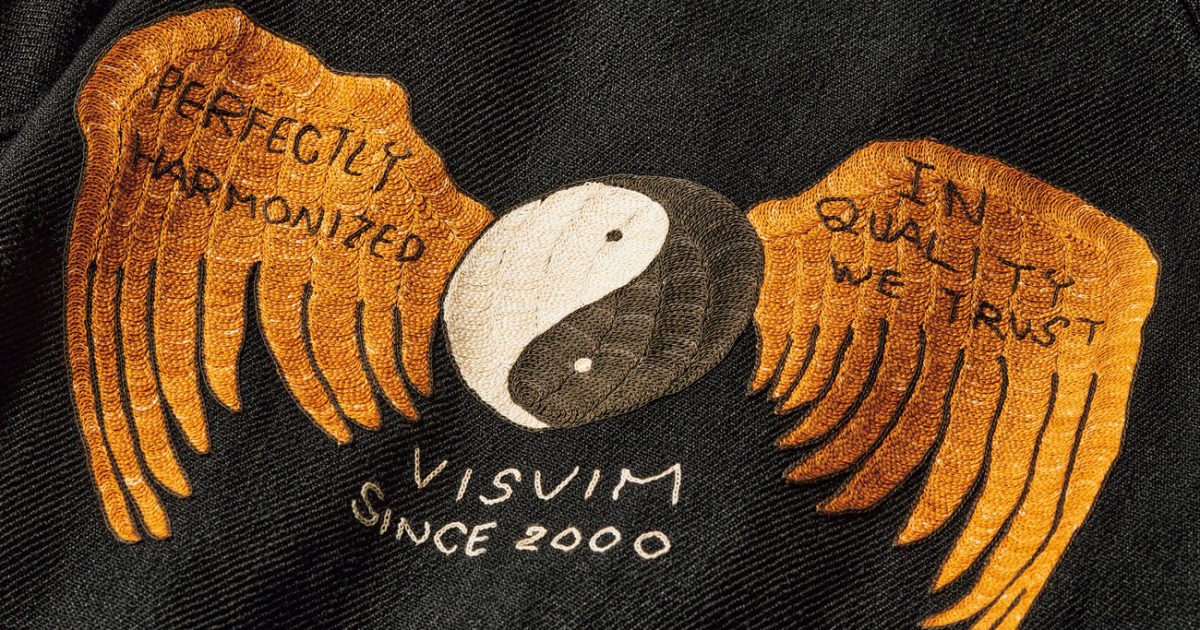 日本の高技術、糸のアート“ハンドル刺繍”を施した、ビズビムのブルゾン