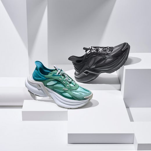 フェンディ、見た目を裏切る超軽量スニーカー「フェンディ フライト」