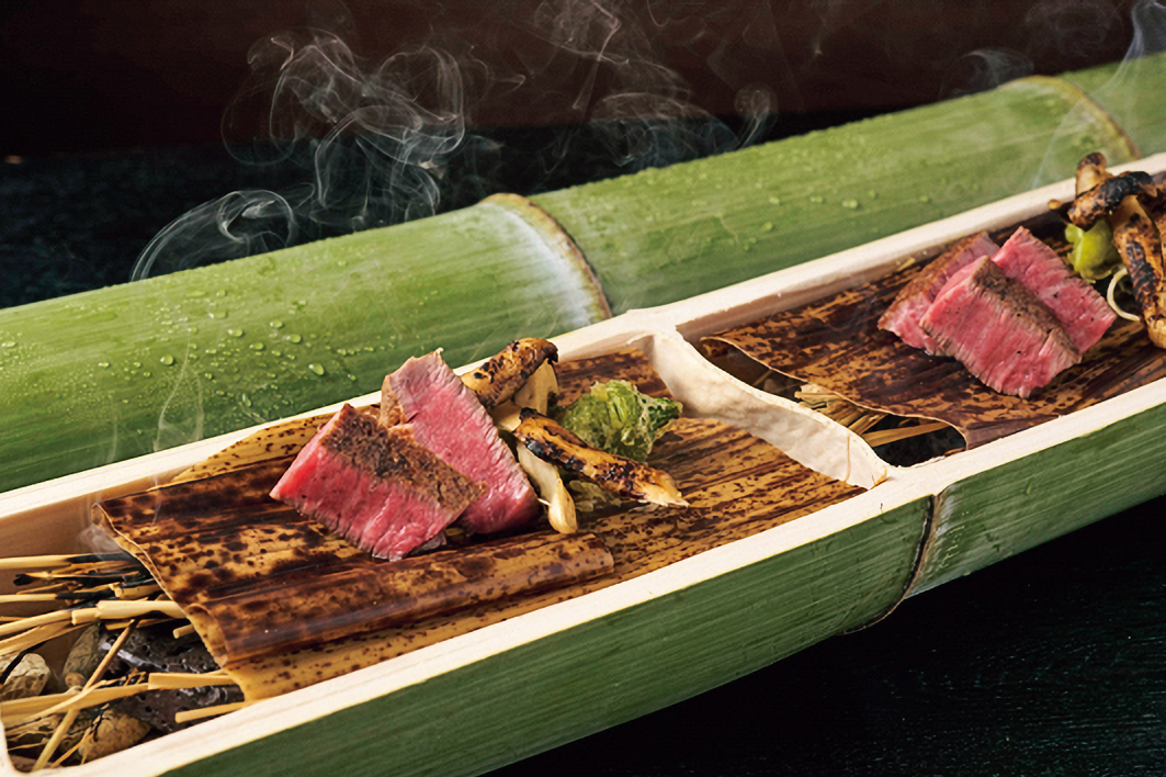 「銀座がゆう」の料理