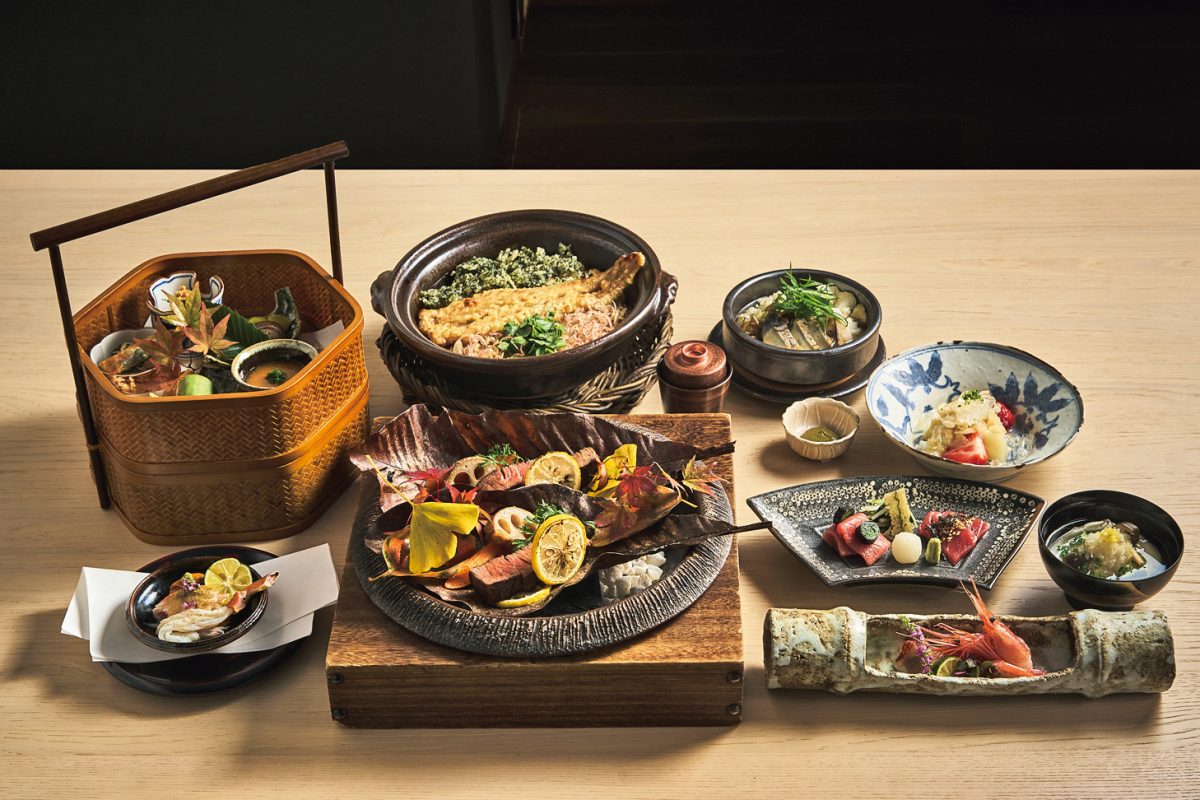 「銀座がゆう」の料理