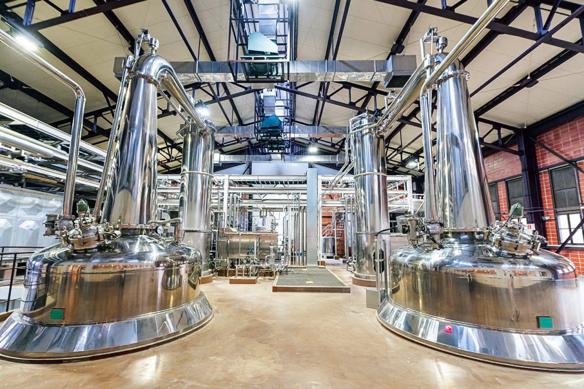 いいちこ日田蒸留所内部