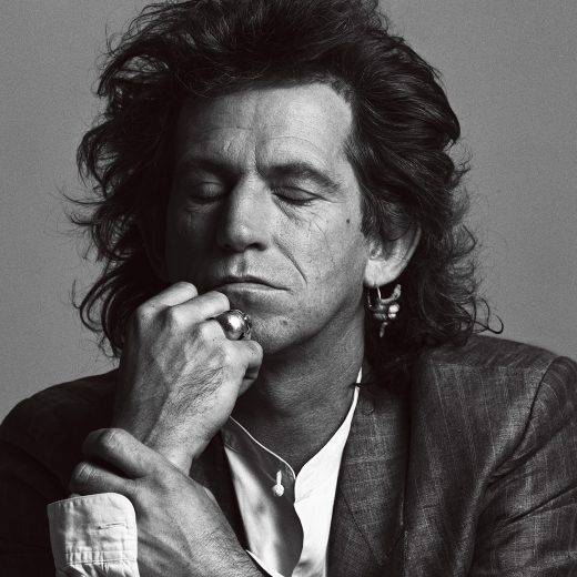 『今という永遠  写真家・操上和美の90年』／Keith Richards「SWITCH」 1988年12月号／1988.09.08撮影＠New York, U.S.A.