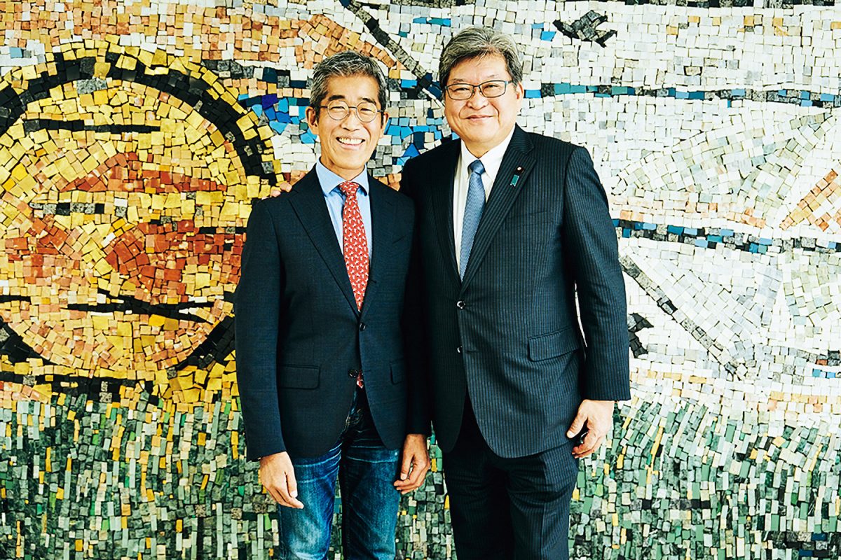 萩生田光一氏と岸博幸氏