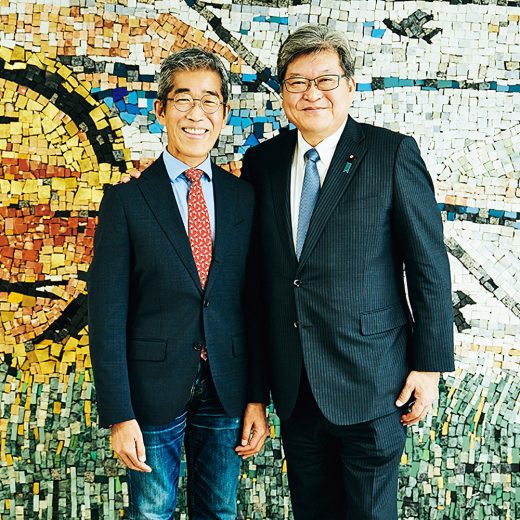 萩生田光一氏と岸博幸氏