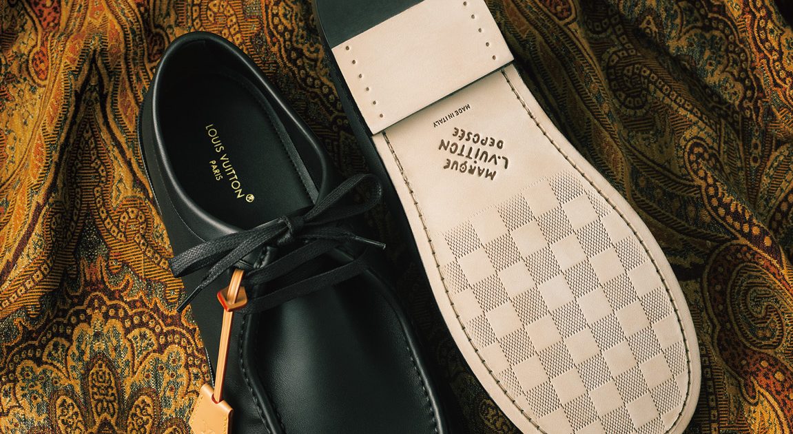 ルイ・ヴィトン、靴裏の「ダミエ」も素敵な大人のモカシンシューズ