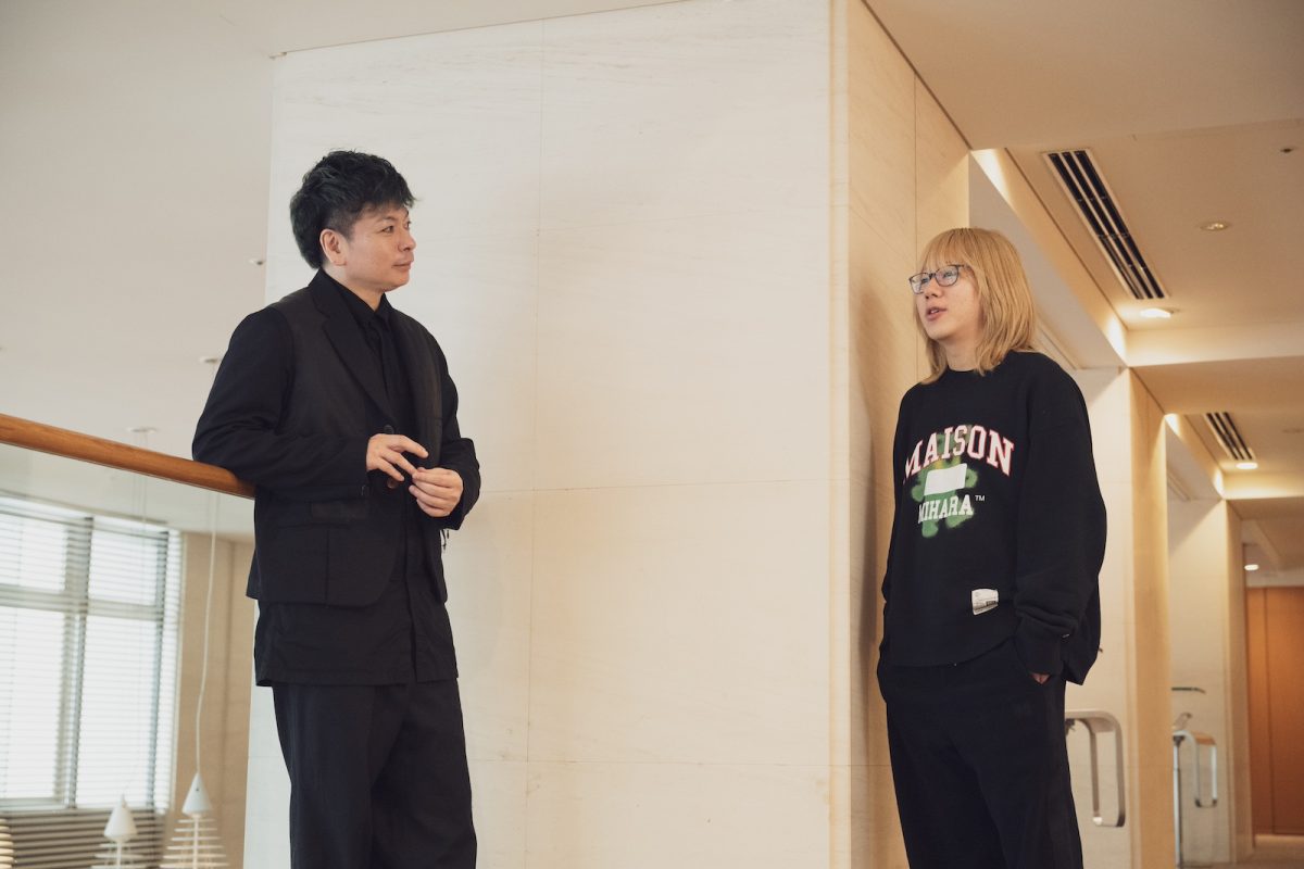 岸谷蘭丸と桝本壮志