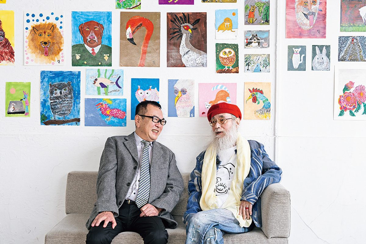 談笑する和田秀樹氏とミッキー・カーチス氏