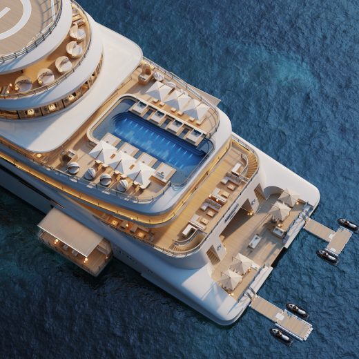 アマン初のラグジュアリーヨット、初就航の航路とは？ 2027年春に地中海でデビュー