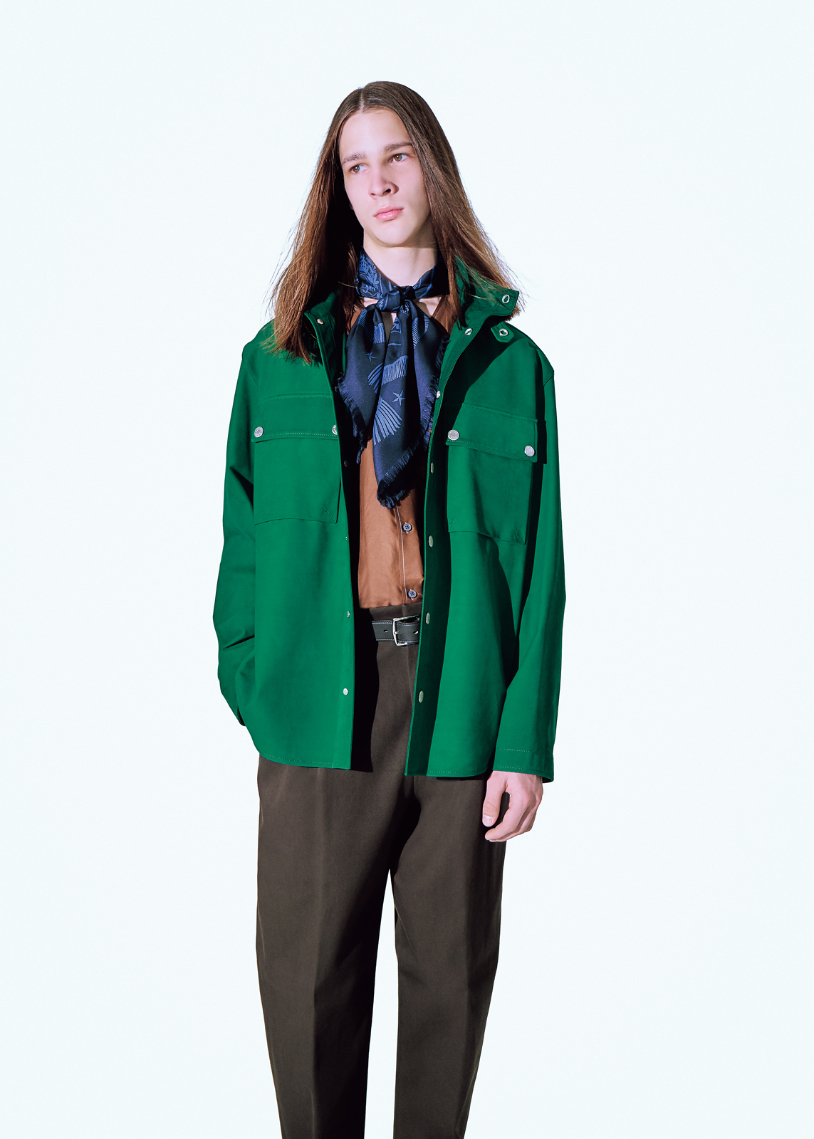 エルメスのレザージャケット