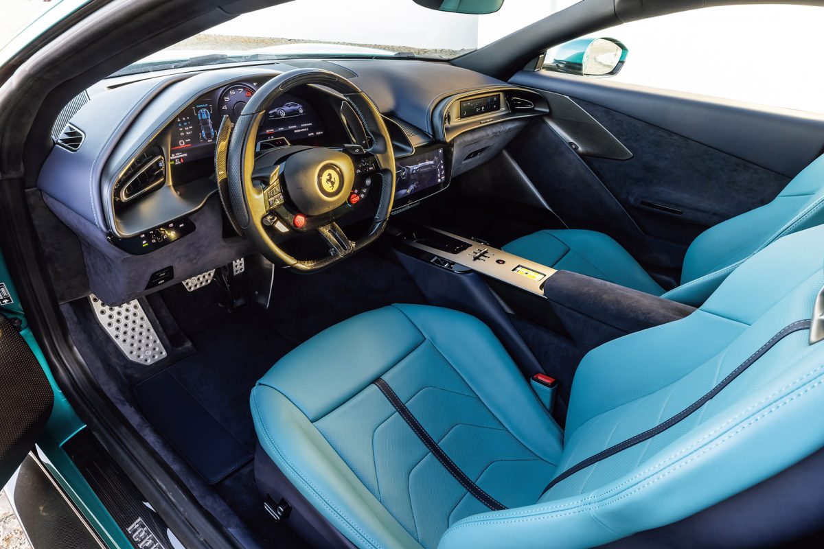 フェラーリ アマルフィの内装