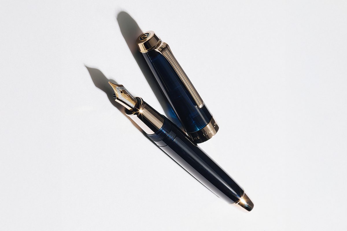 セーラー万年筆「プロフェッショナルギア アンカー ゴールドトリム 万年筆 字幅 EF〜B」