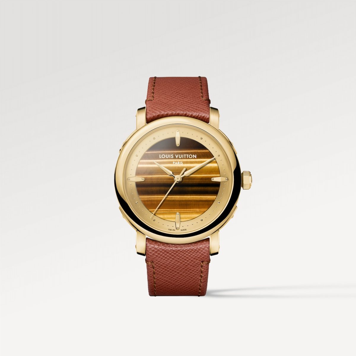 ルイ・ヴィトン「エスカル オトマティック イエローゴールド＆タイガーズアイ」