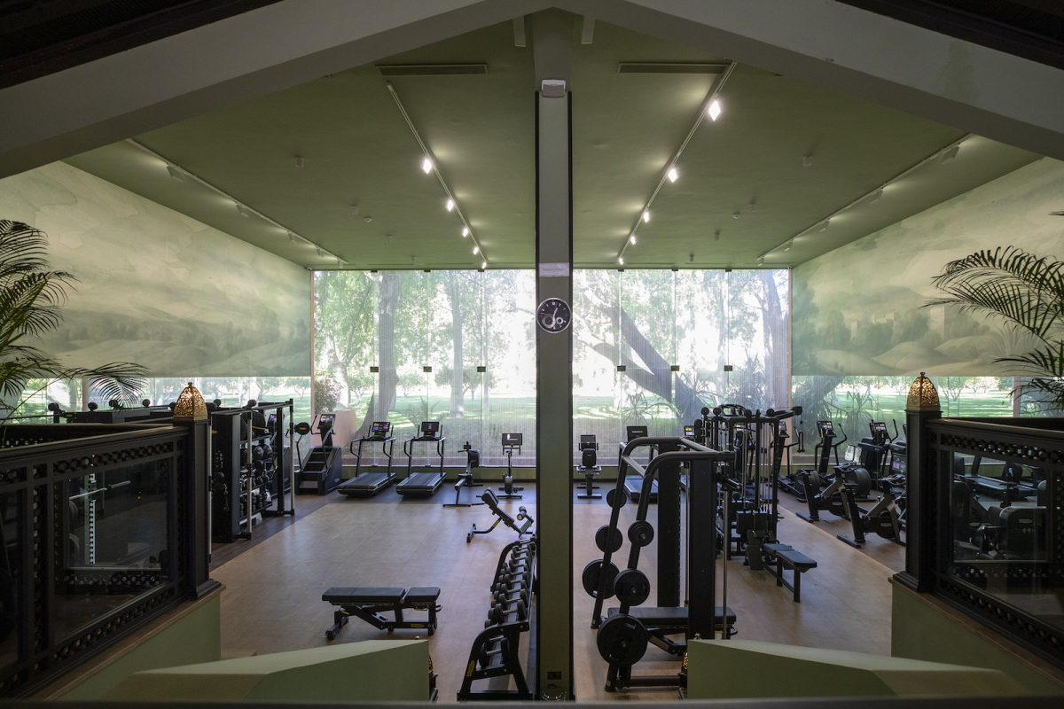 「ラ・マムーニア」のジム。