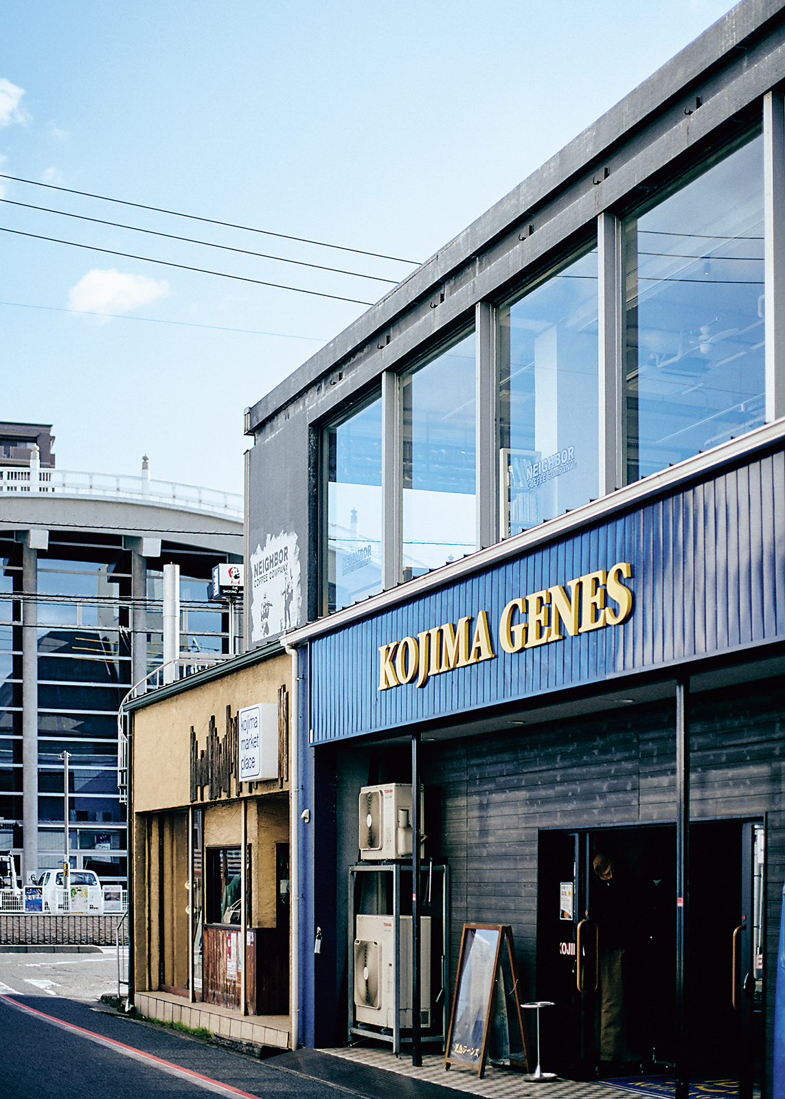 児島ジーンズストリートのデニムショップ