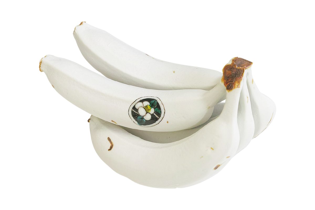 甘蕉（かんしょう） 色絵栗文／上出惠悟