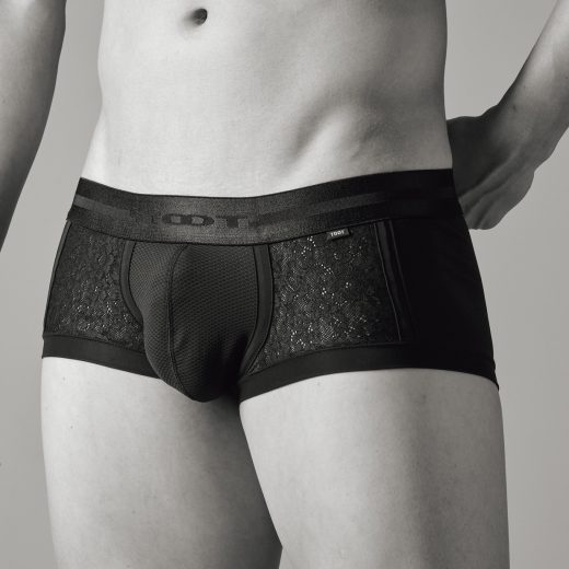 GOETHE×TOOT ブラックレース ボクサー フロント