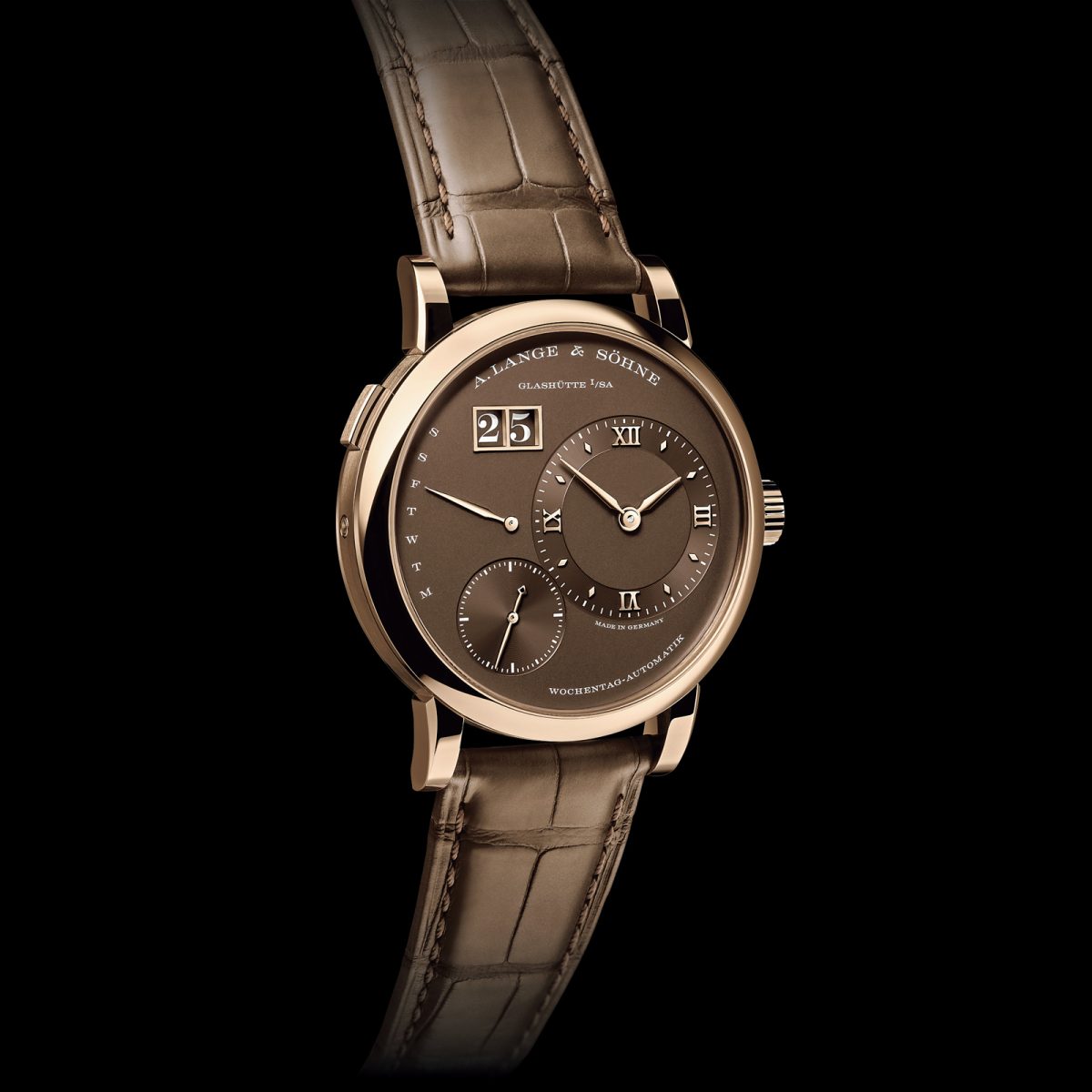 A.ランゲ＆ゾーネ｜ランゲ1・デイマティック ハニーゴールド