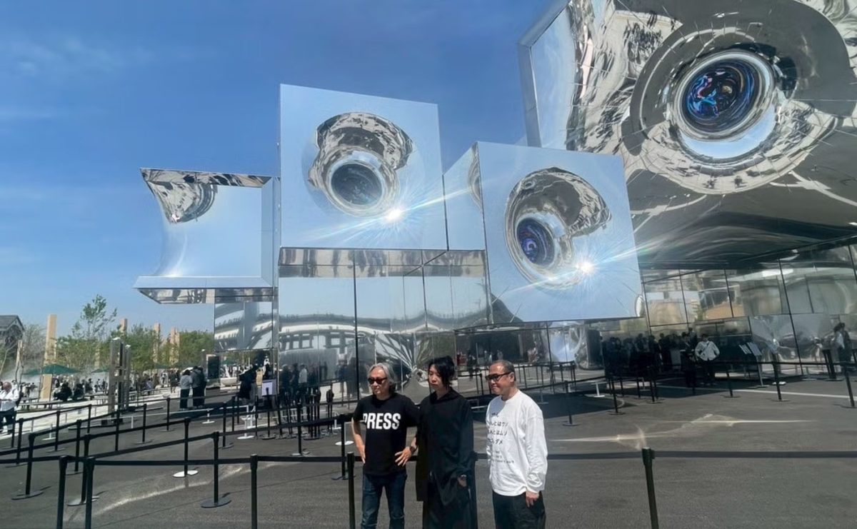 「2025年大阪・関西万博」にて、落合陽一さんのシグネチャーパビリオン「null²」を「遠山正道×鈴木芳雄 連載『今日もアートの話をしよう』」の鼎談で訪れたとき、コミュニティメンバーも何人かはるばる来阪。