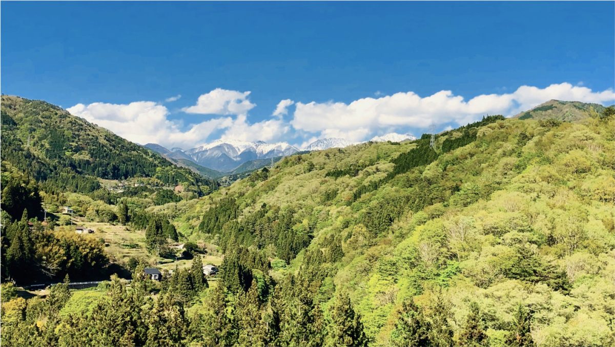 長野県の南木曽エリア。
