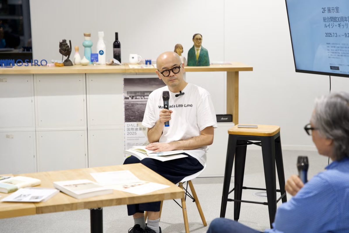 東京都写真美術館「総合開館30周年記念 ルイジ・ギッリ 終わらない風景」開催のタイミングで森岡書店の森岡督行さんを招いてのトークイベント。