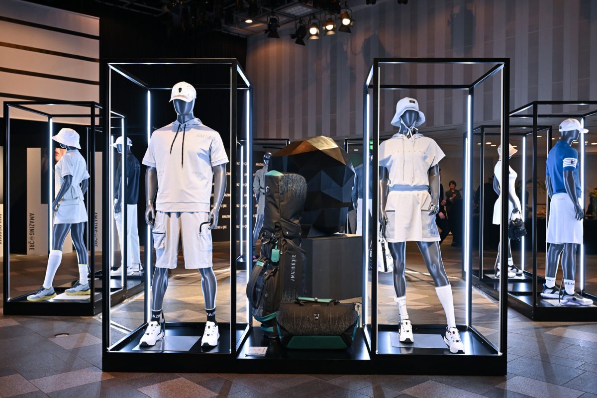 日本初上陸のゴルフウェアブランド「AMAZINGCRE(アメージングクリー)」