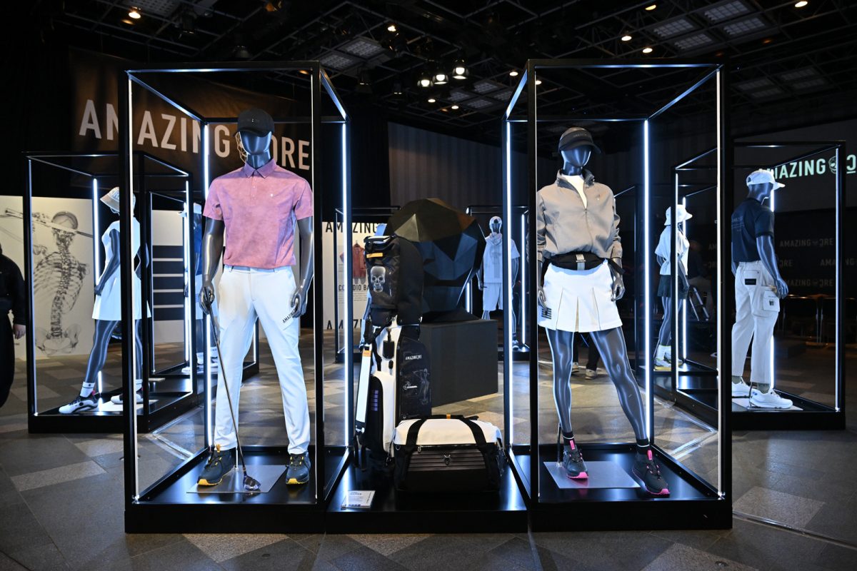 日本初上陸のゴルフウェアブランド「AMAZINGCRE(アメージングクリー)」