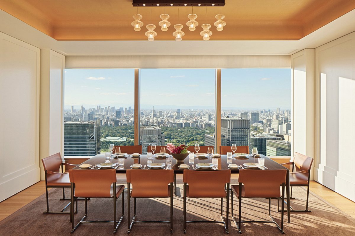 「ブルガリ ホテル 東京」のダイニング