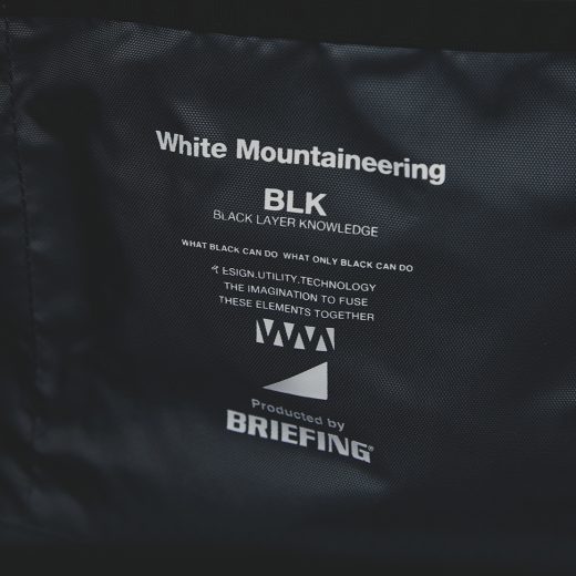 ホワイトマウンテニアリング×ブリーフィングの新作コラボ。マットなレザーと光沢ナイロンの上品バッグ3種