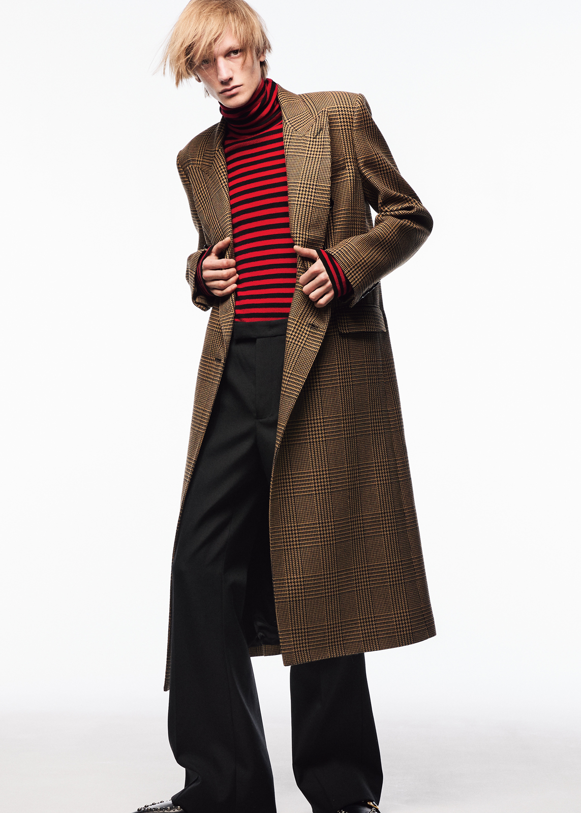 ヴァレンティノのダブルブレストコート